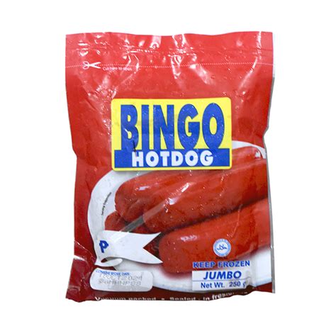 bingo hotdog price philippines